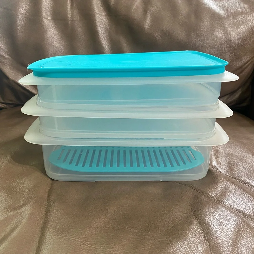 Tupperware fridge stackable family set - Picture 3 of 3